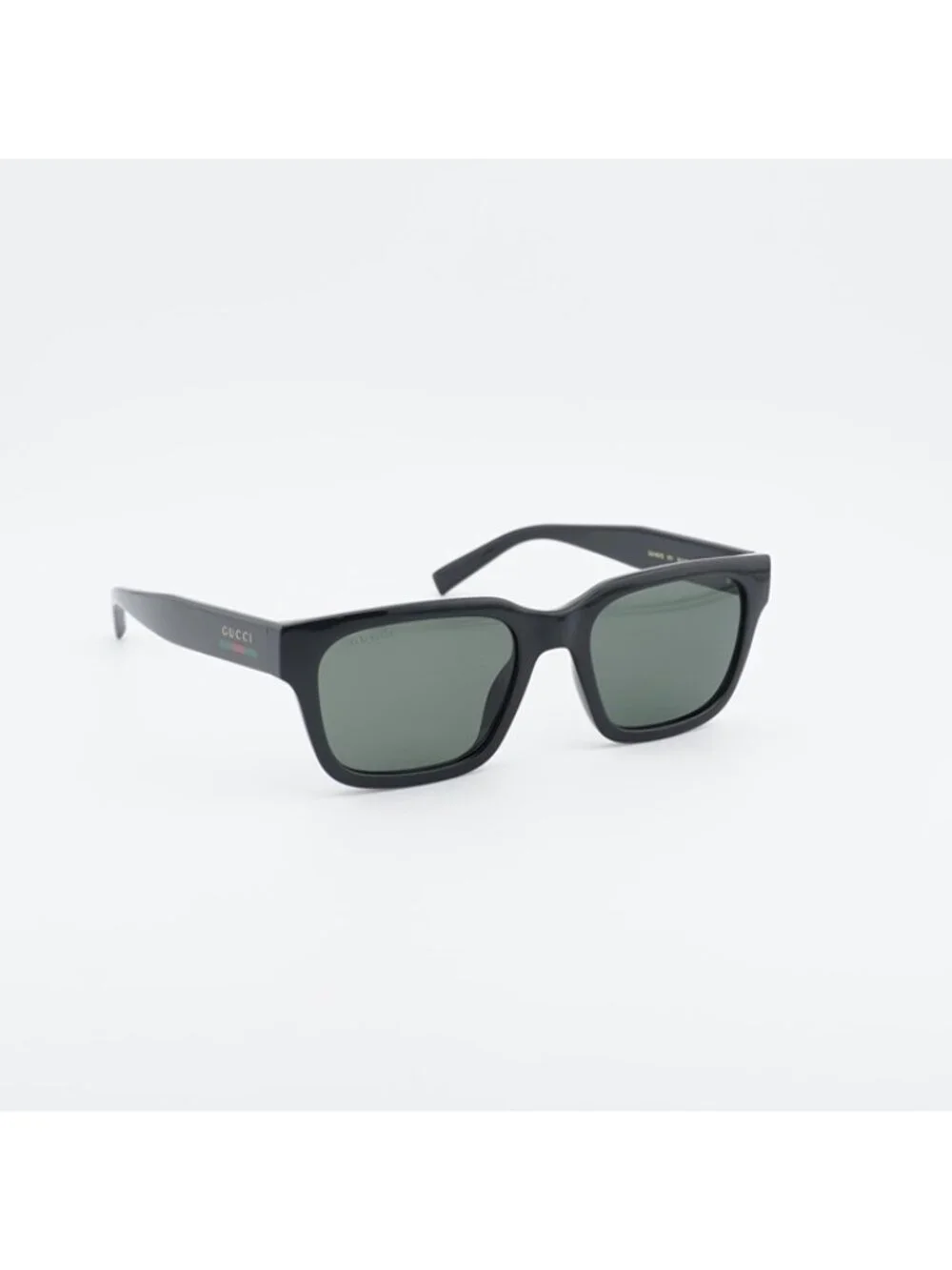 Gucci GG1857S 001 Sunglasses Black Square Frame, Grey Lenses